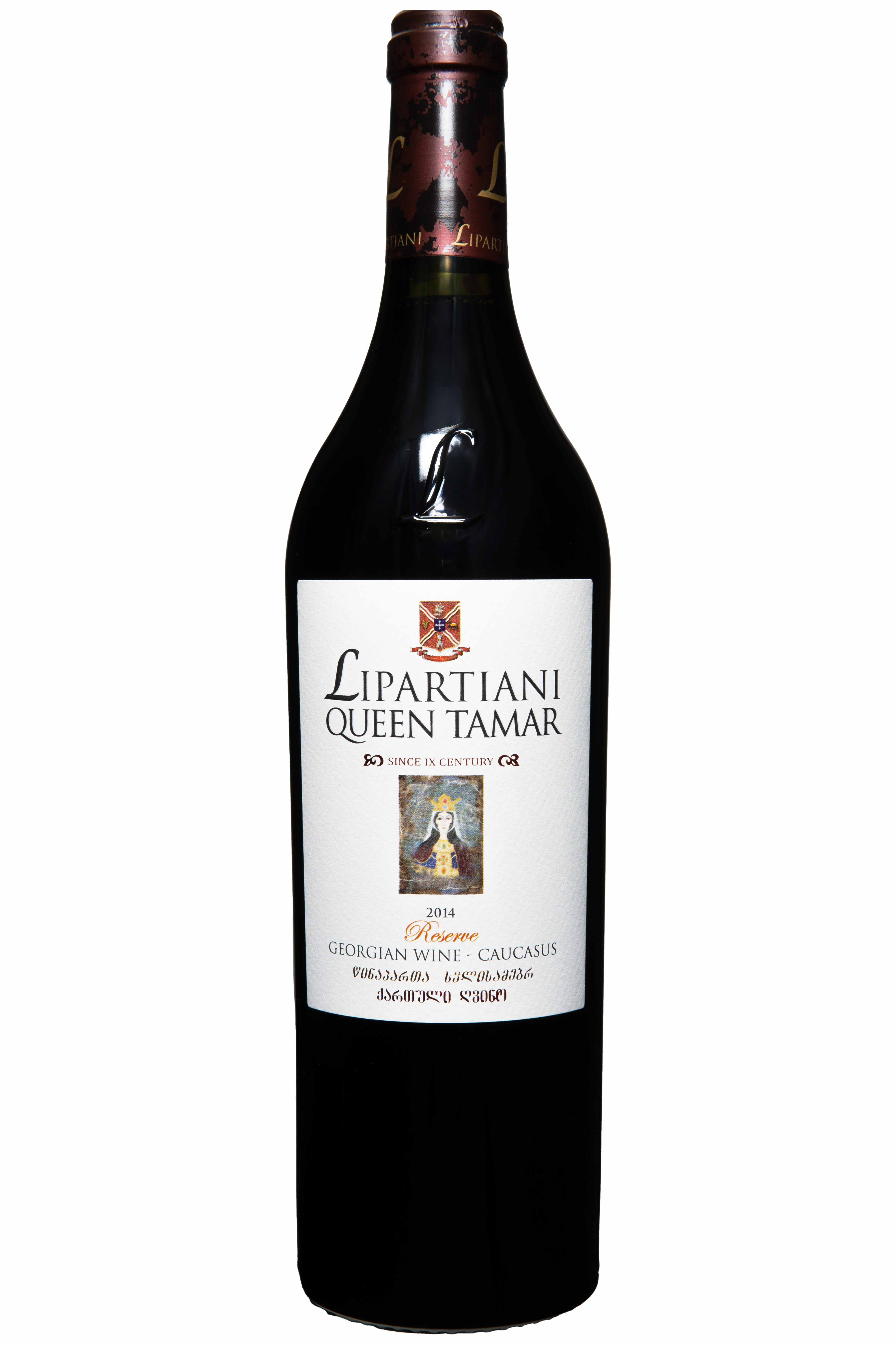 Château Lipartiani Queen Tamar 2014 trockener Rotwein aus Georgien, vollmundig mit Eichennoten