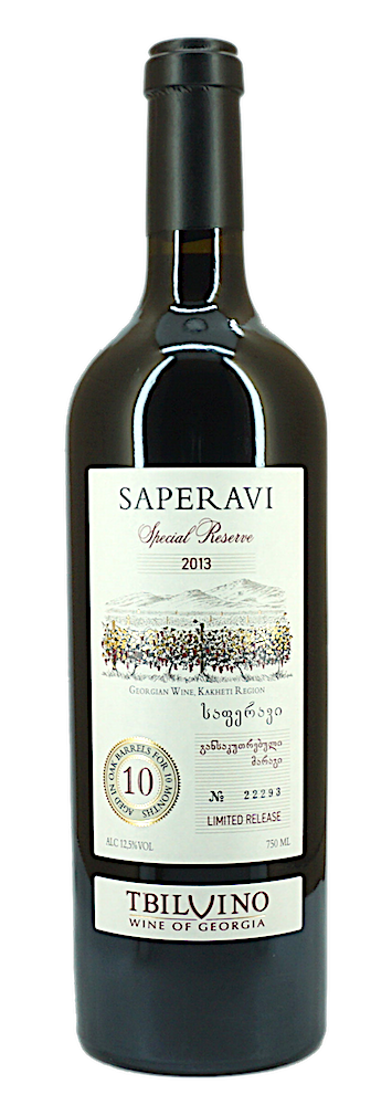 Tbilvino Saperavi Special reserve 2013 Rotwein trocken Georgien